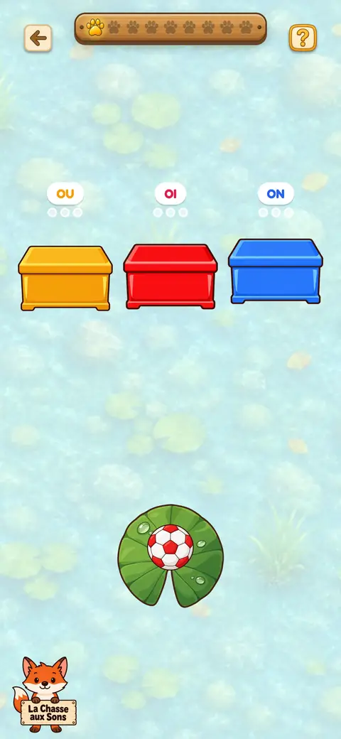 Capture du jeu La Chasse aux Sons : une image à ranger dans la boîte du bon son